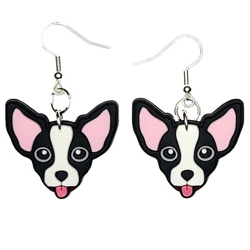 Chihuahua earrings handmade - chihuahua,