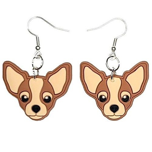 Chihuahua earrings handmade - earrings,