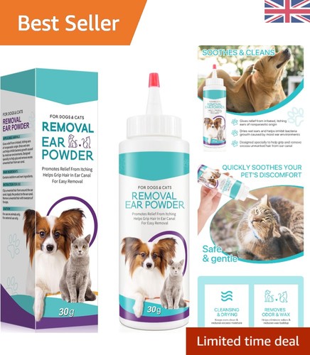 Dog ear cleaner removes odor - dog,