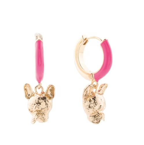 Betsey johnson pink enamel and - johnson,