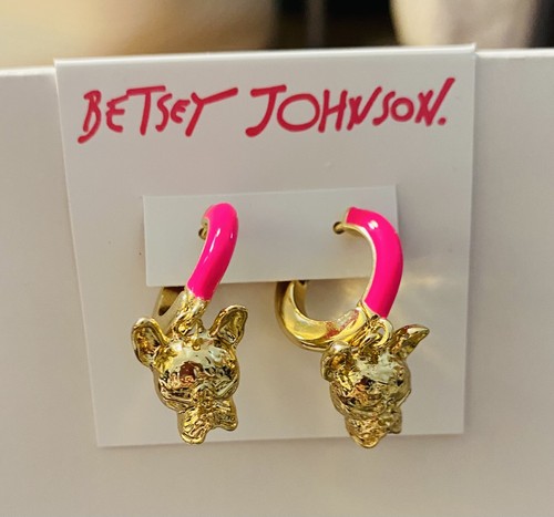 New betsey johnson - johnson, gold