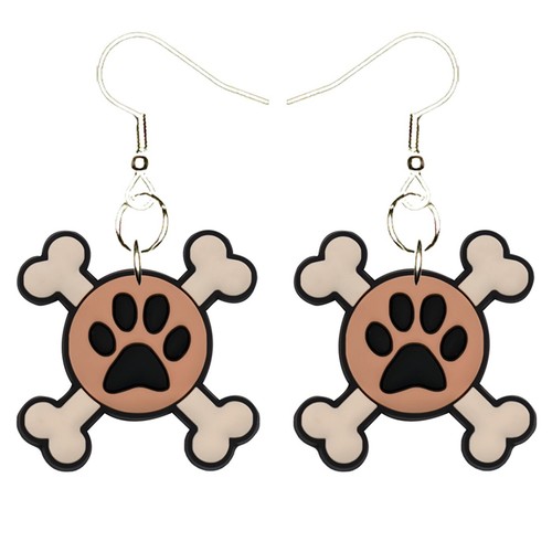 Puppy dog earrings handmade - puppy,