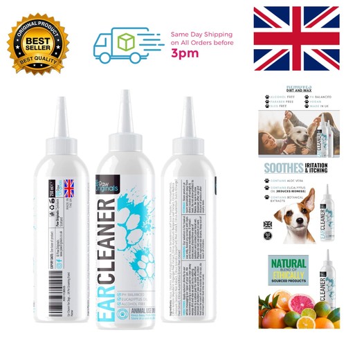 Alcohol free dog ear - ear, cleaner