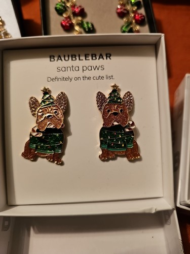 Baublebar santa paws frenchie - paws,