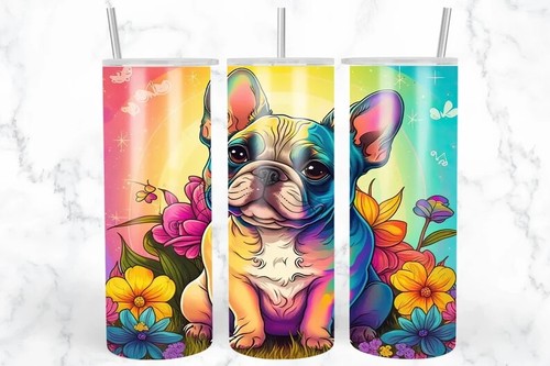 Cute frenchie tumbler - frenchie,